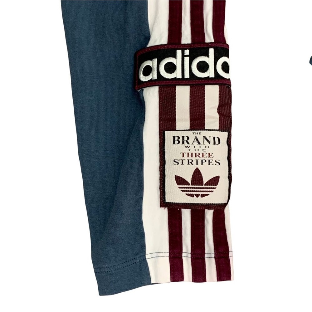 ADIDAS Originals Adibreak 3 stripe retro tights leggings size XS - Picture 13 of 13